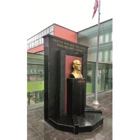 Atatürk Büstü Mermer Siyah Granit Kaide GEBZE