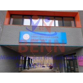 Vinil Germe Okul Tabelası